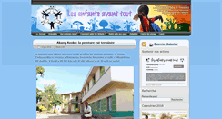 Desktop Screenshot of lesenfantsavanttout.net